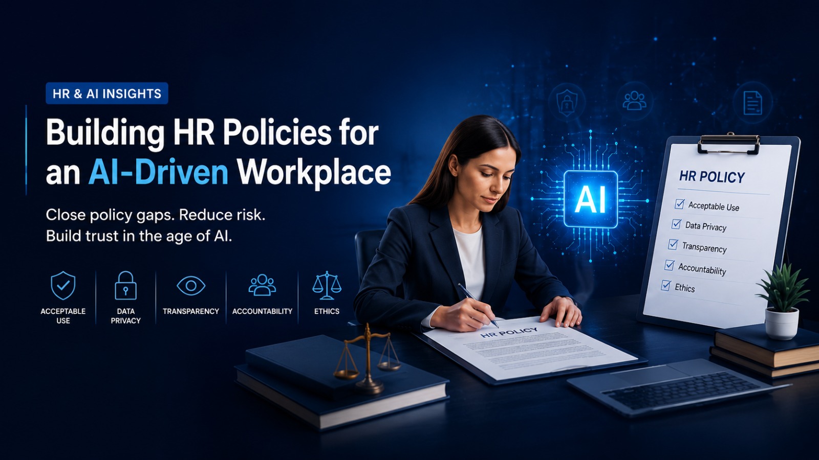 Building HR Policies for an AI-Driven Workplace: What Your Employee Handbook Is Missing